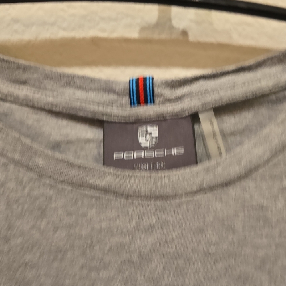 PORSCHE DESIGN Gray Tee with Blue and Red Accents / Martini Racing / sz XL - Picture 8 of 8